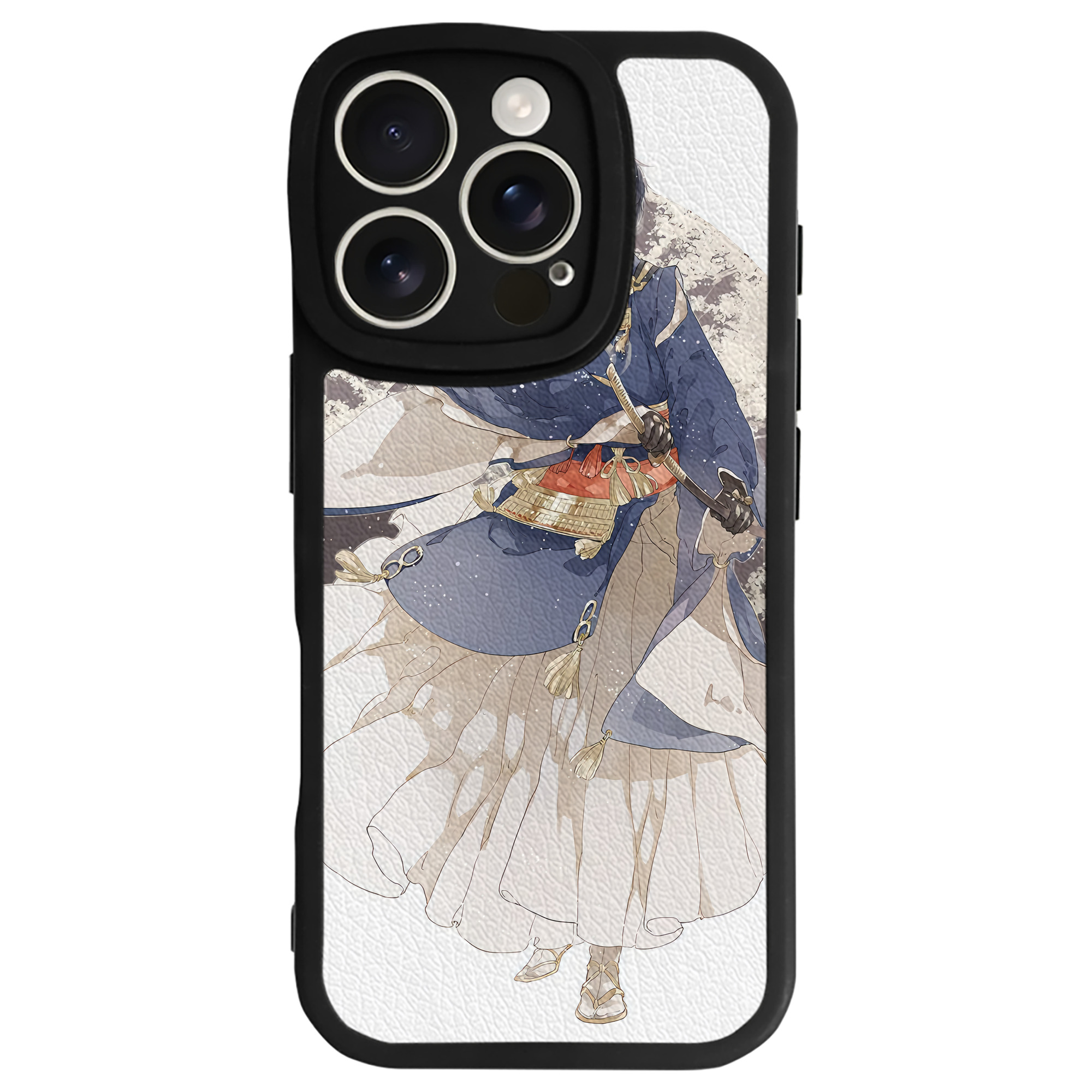 （画像用） 刀剣乱舞 Touken Ranbu 【iPhone 16シリーズ対応】シリコンスマホケース（レザー調） 材質：シリコン